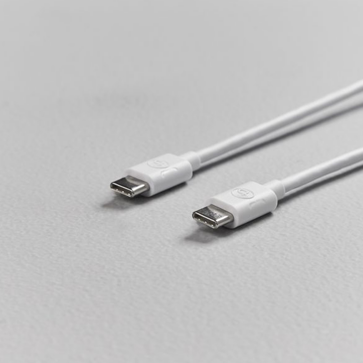 USB-C till USB-C kabel 1m vit