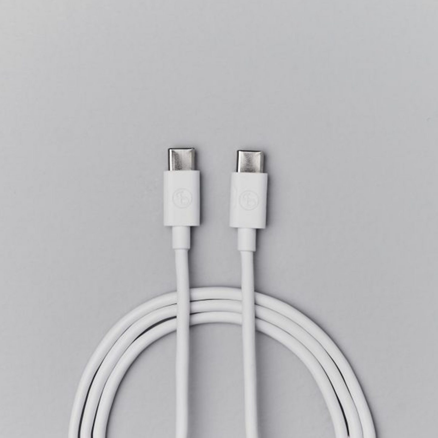 USB-C till USB-C kabel 1m vit