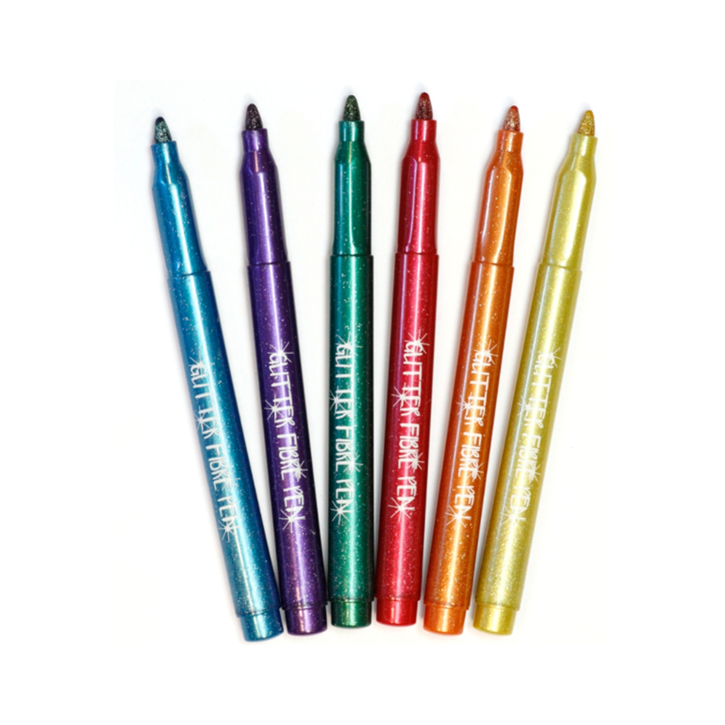 Glitterpennor 6-pack