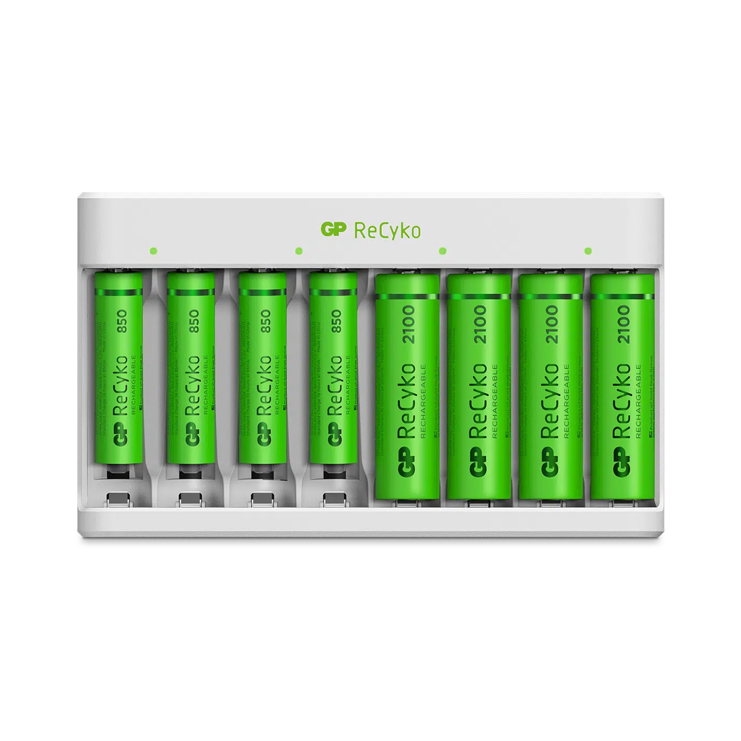 GP Batteriladdare med batterier
