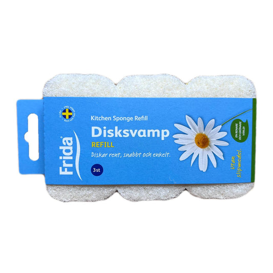 Disksvamp refill 3-pack