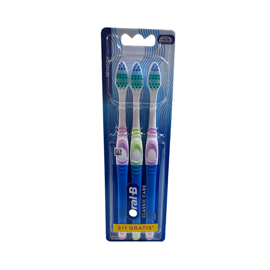 Tandborstar Oral-B Classic Care 3-pack