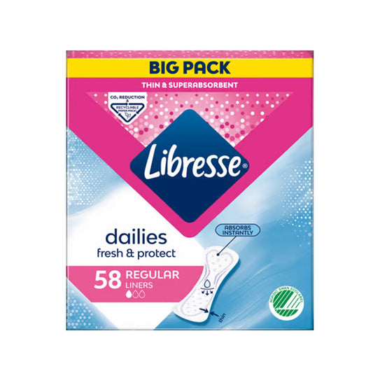 Trosskydd Libresse Regular 58-pack