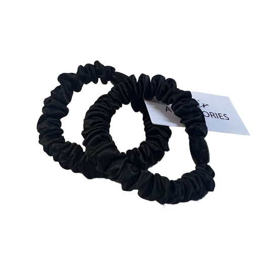 Scrunchie 2-pack. Svart