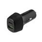 Billaddare - Snabbladdning USB-C/A
