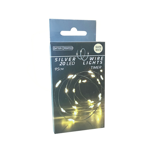 Ljusslinga Silverwire 20 lampor LED